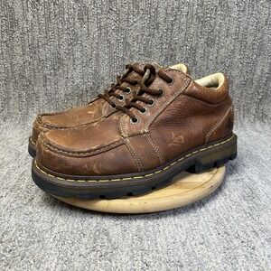 Dr. Martens Kyle 11525 Mens Size 11 Shoes Brown Leather Boots Shoes Lace Up Used